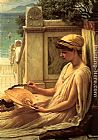 Edward John Poynter On the Terrace painting